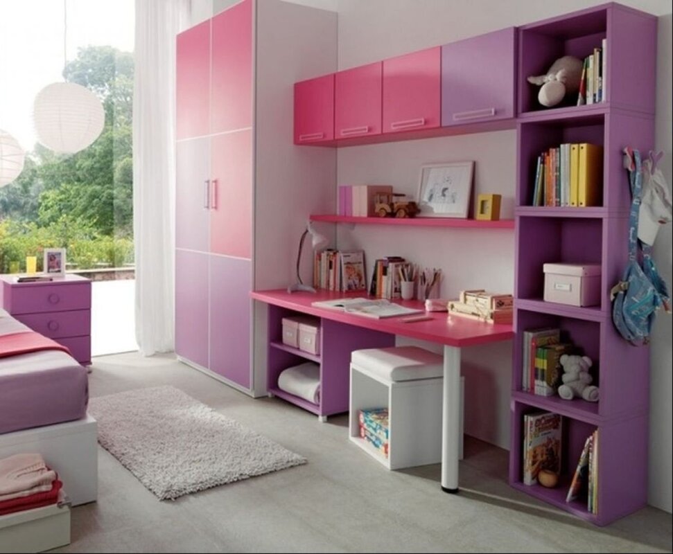 Purple children's room