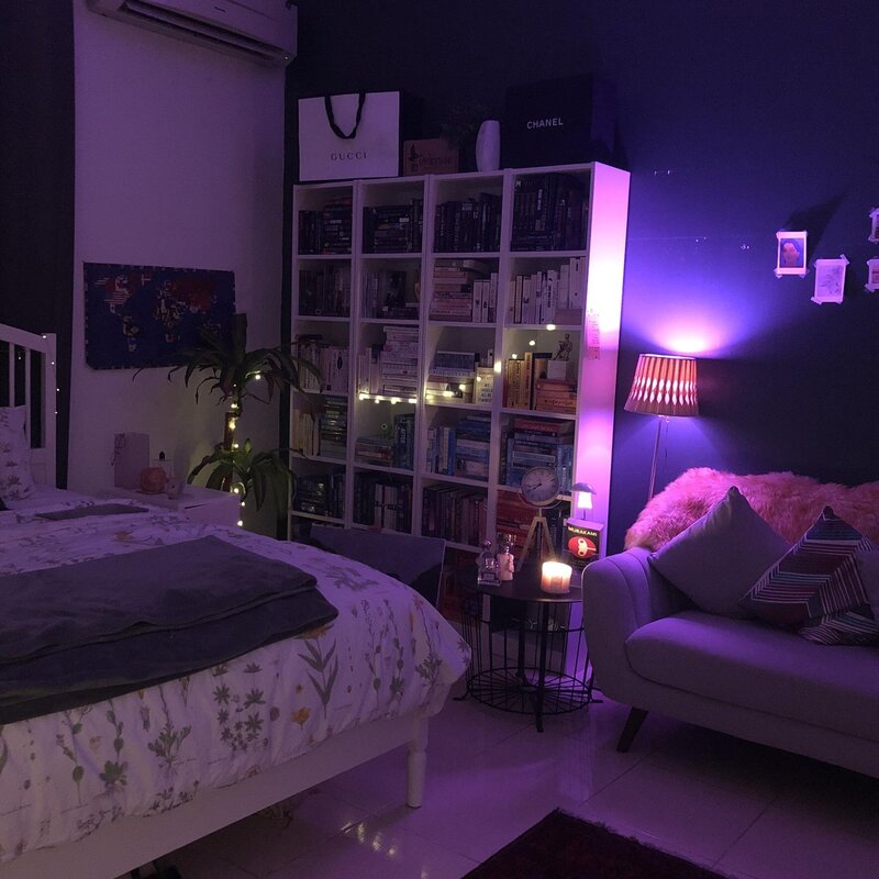 The purple room for a boy