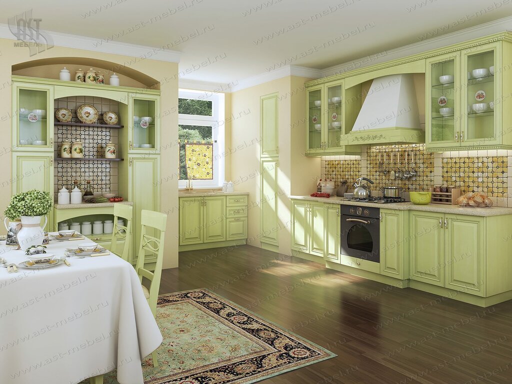 Pistachio kitchen