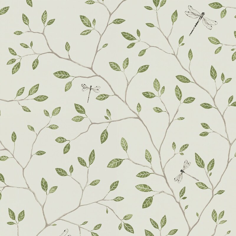 Non-woven wallpaper with a pattern