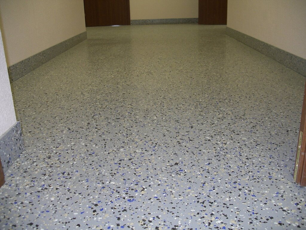 Flock flooring