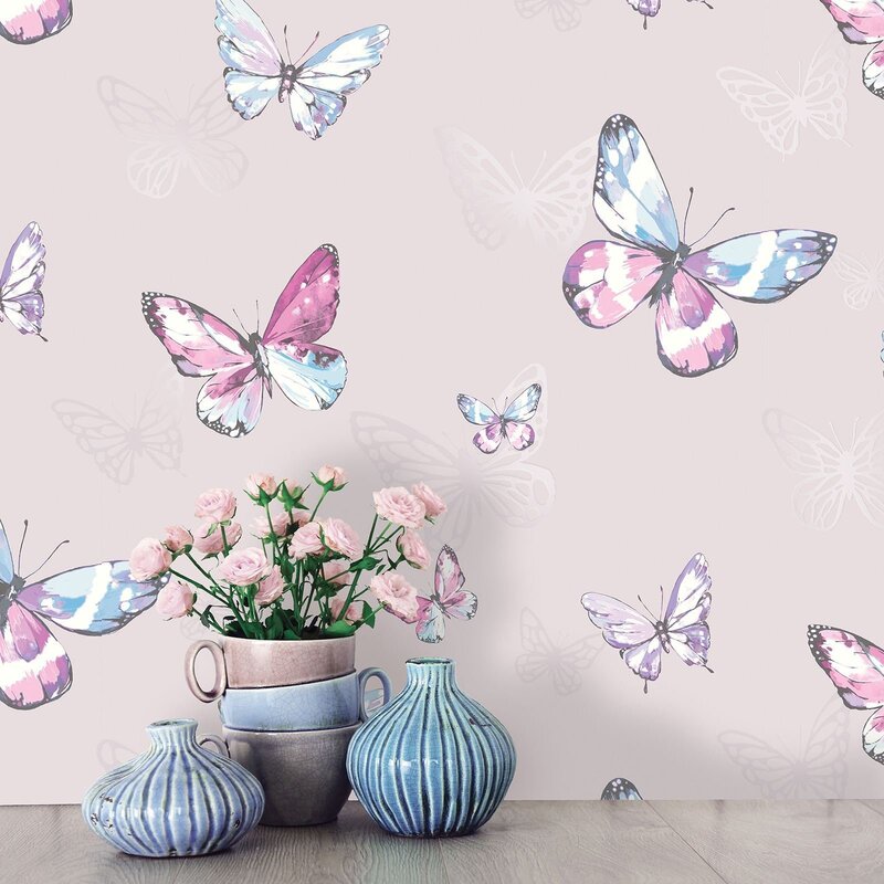 Photo wallpaper butterflies