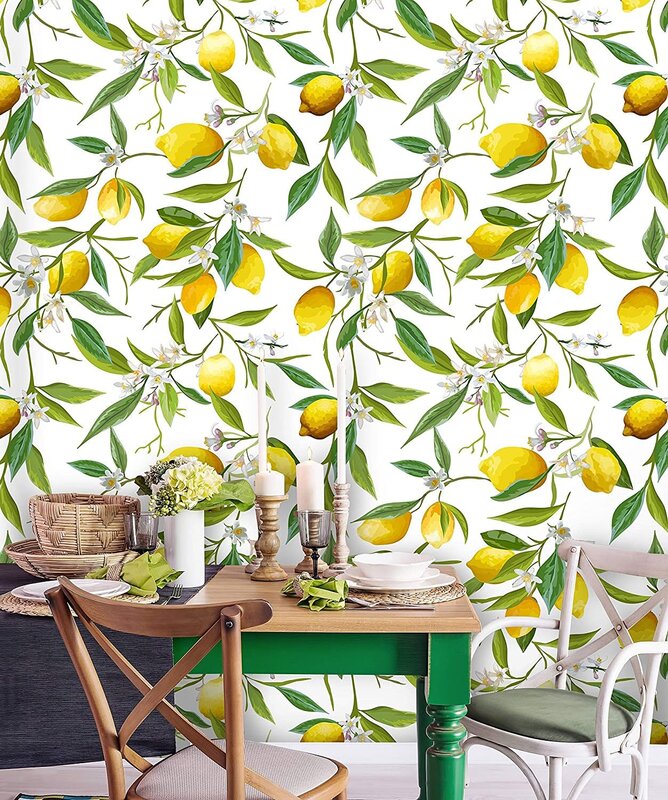 Photo wallpaper lemons