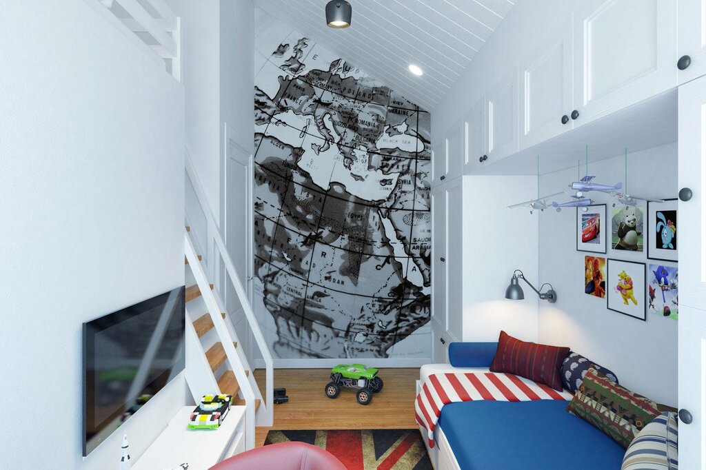 Wall murals for boys