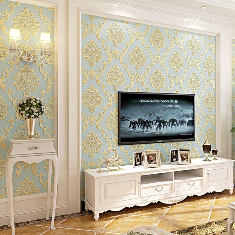 Wall murals for the TV