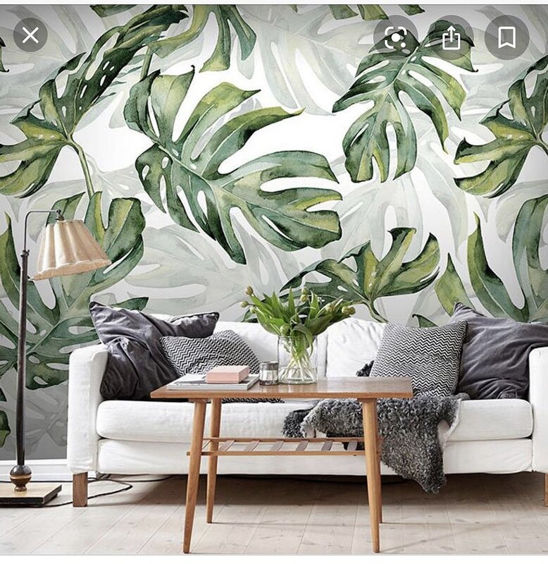 Photo wallpaper plants