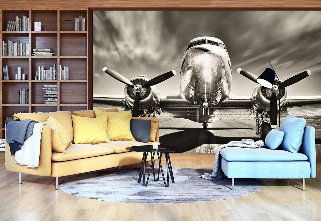 Photo wallpaper airplane