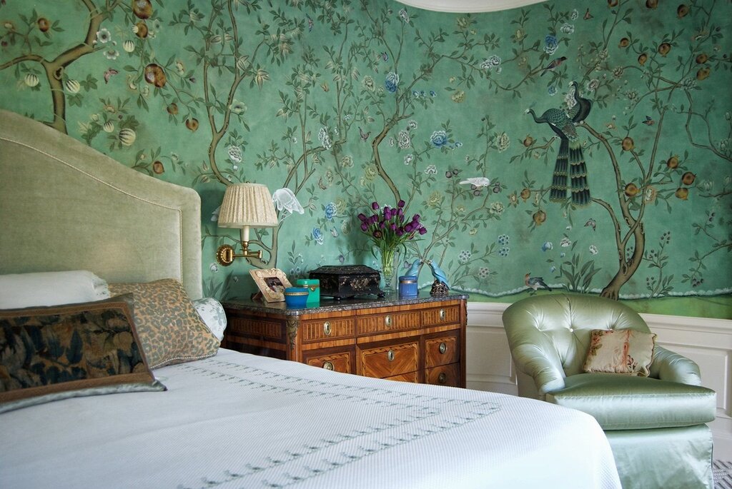 Chinoiserie photo wallpaper