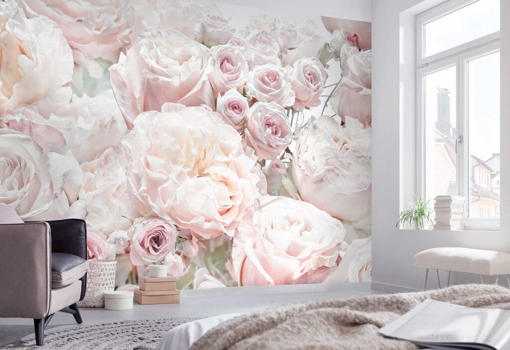 Photo wallpaper flowers