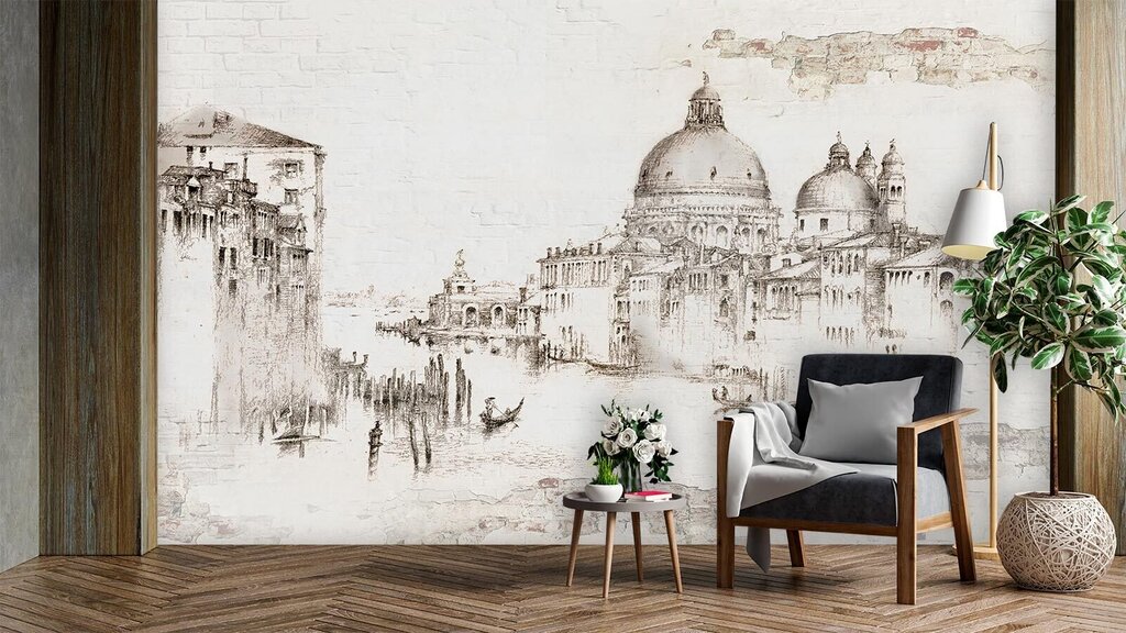 Photo wallpaper of Venice in the interior