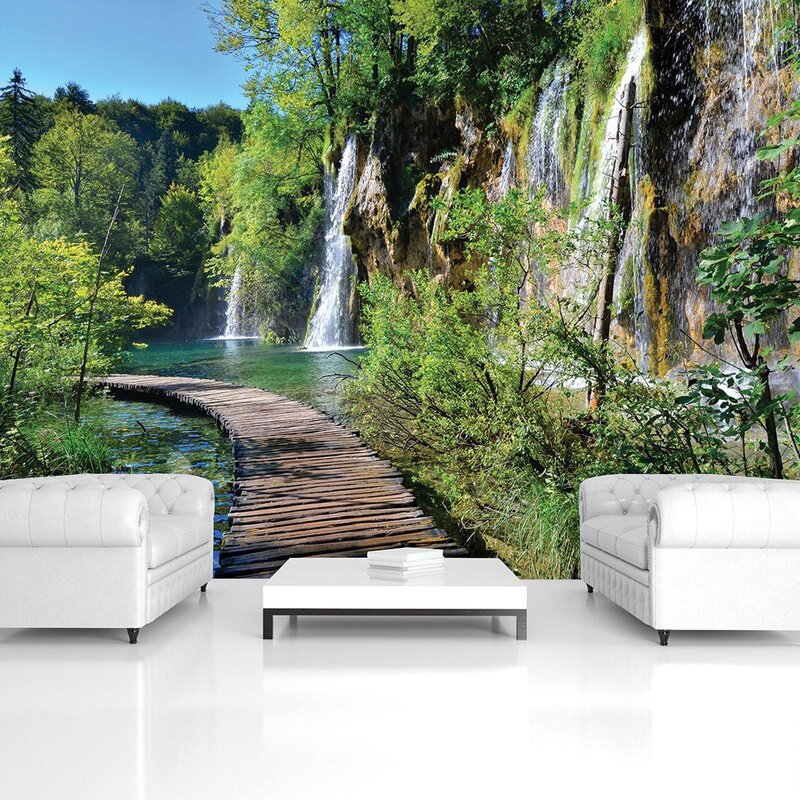 Wall mural waterfall