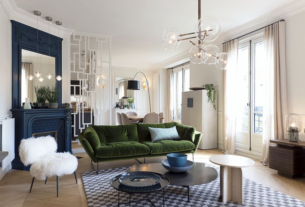 French apartment interior