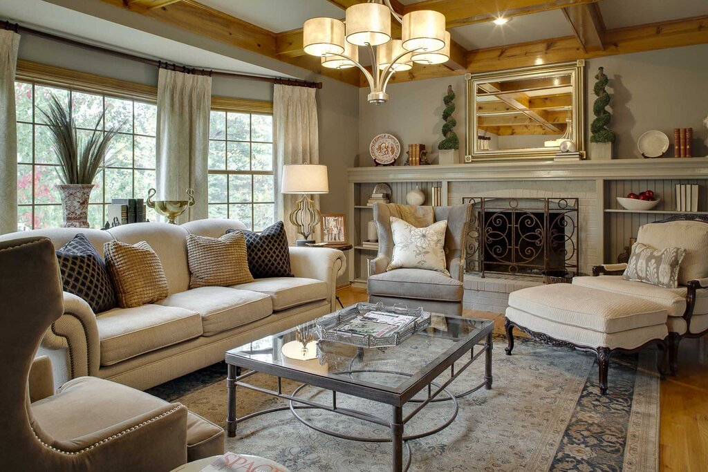 French country style in interior design