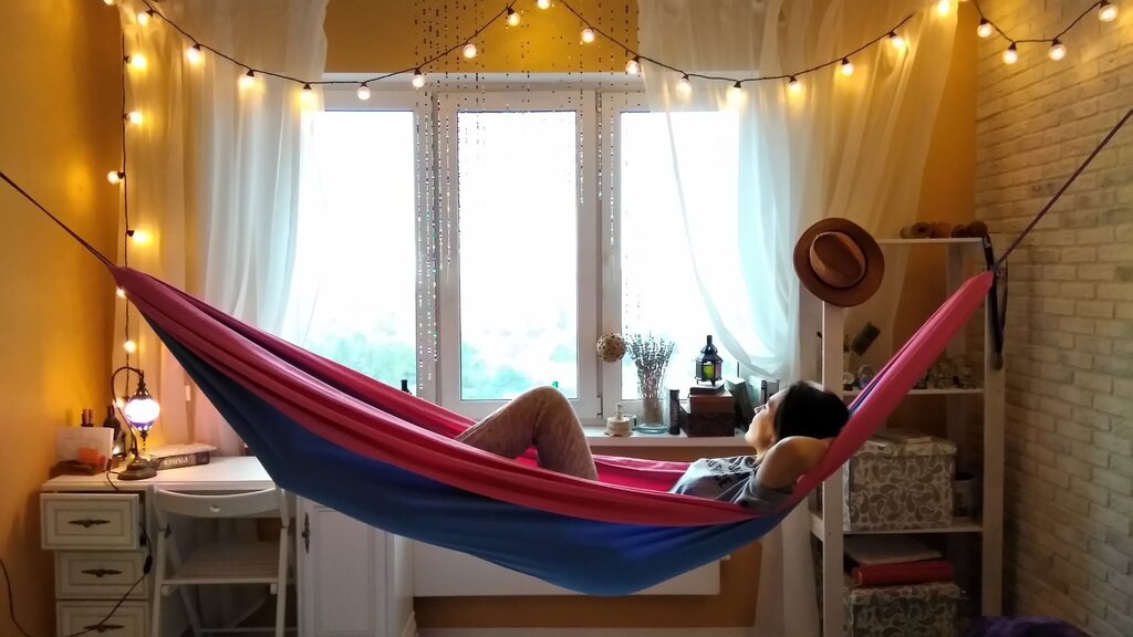 Hammock in the interior