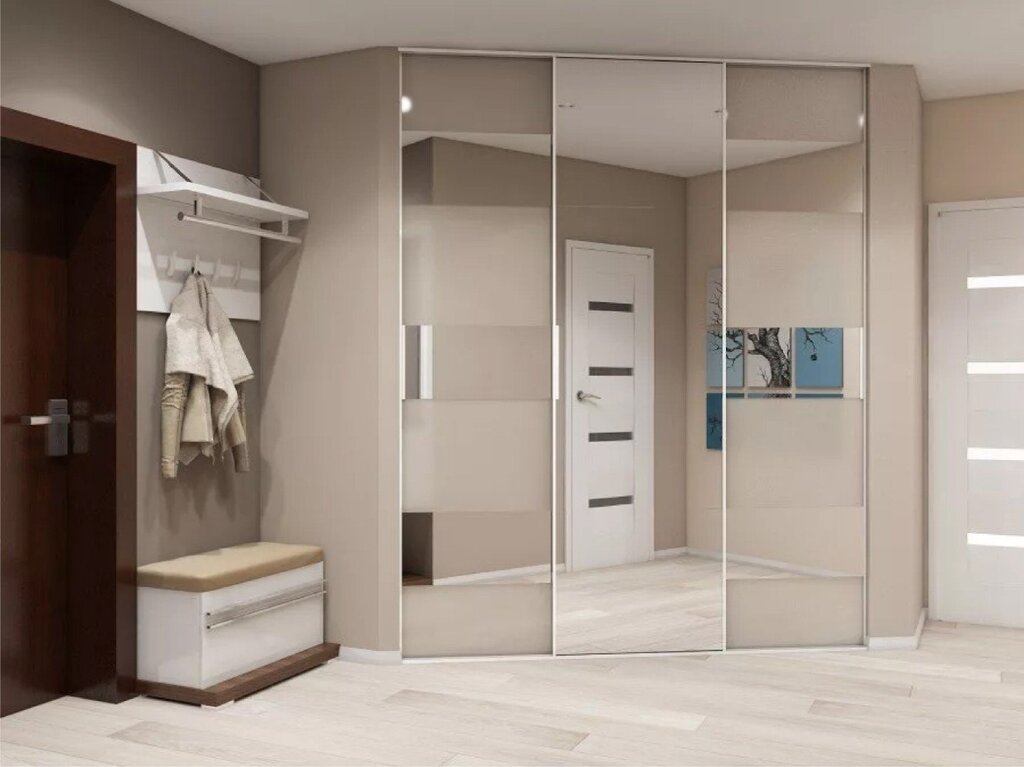 Wardrobe closets for the hallway