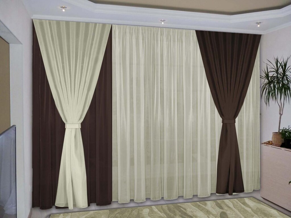 Curtains and drapes for the living room