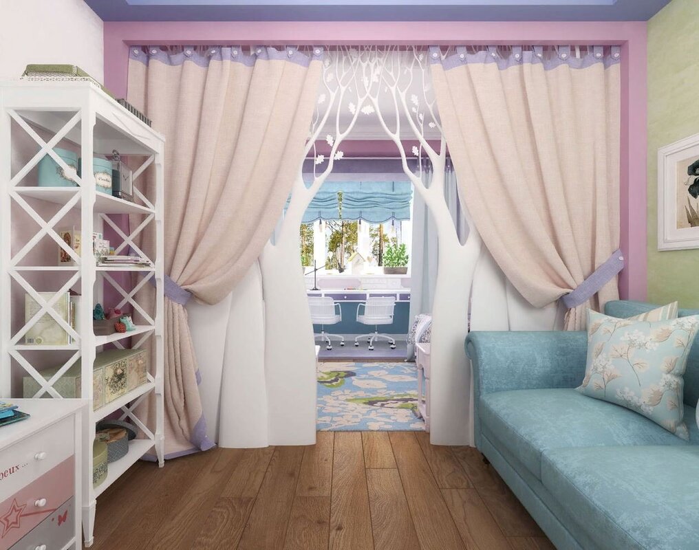 Curtains for the children's room