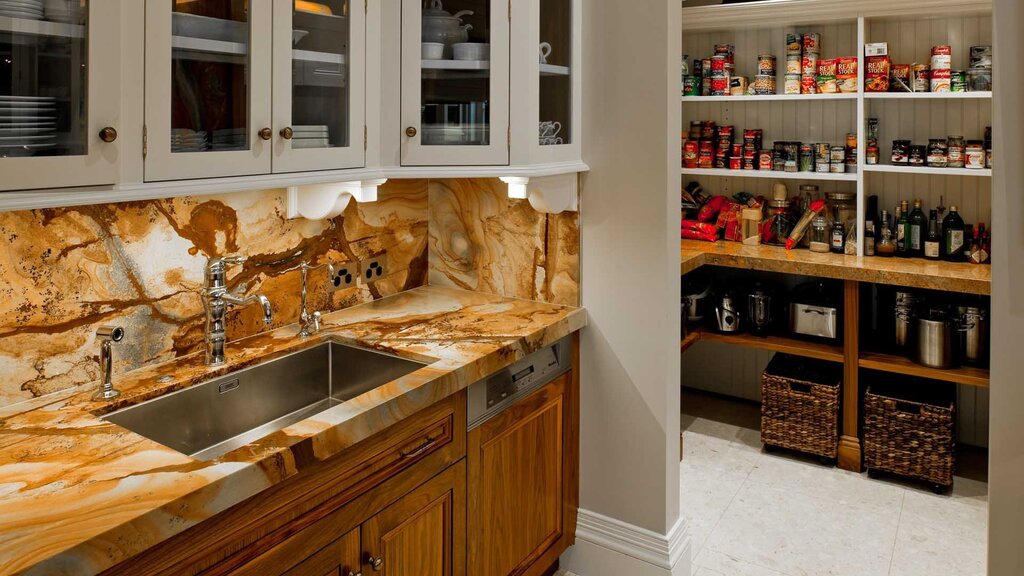 Flexible marble for kitchen backsplash