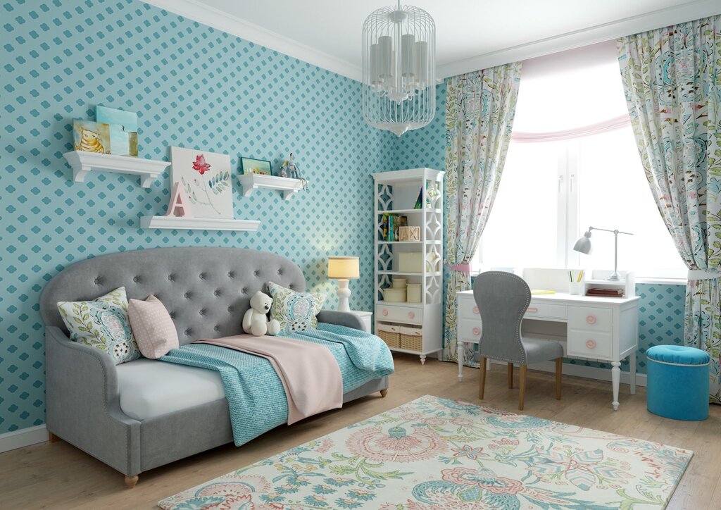 Blue children's room