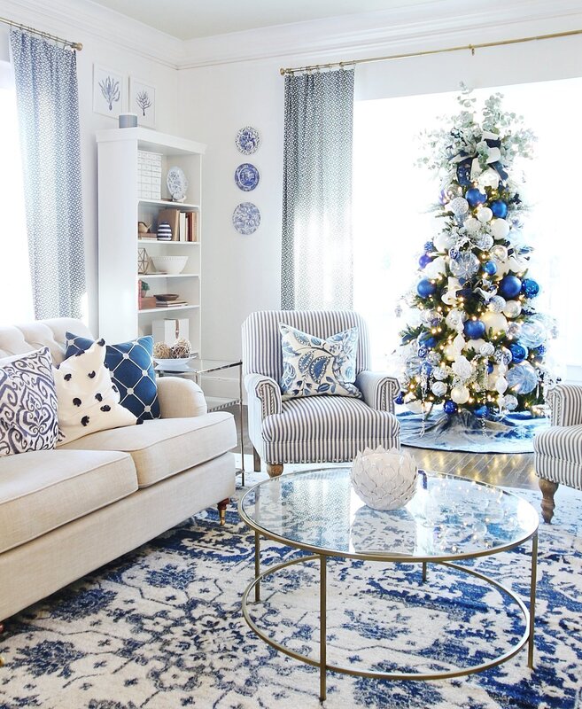 The Blue Living Room