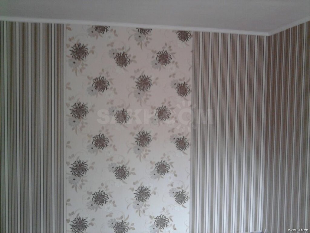 Horizontal wallpapering