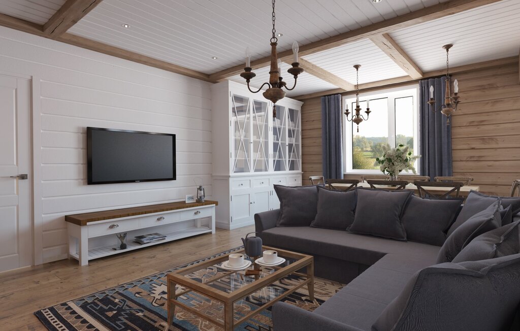 Guest room in a country house