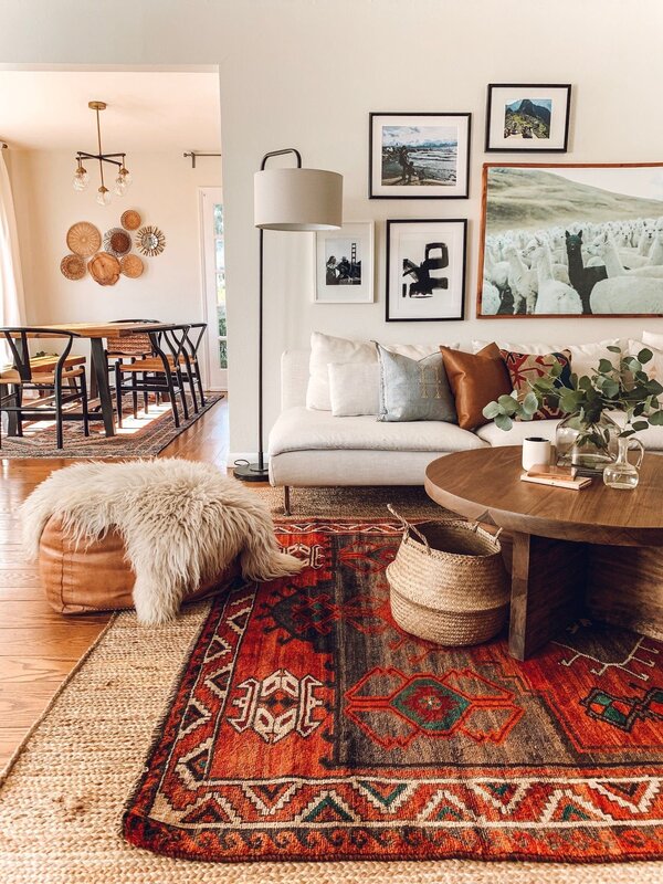 Boho living room