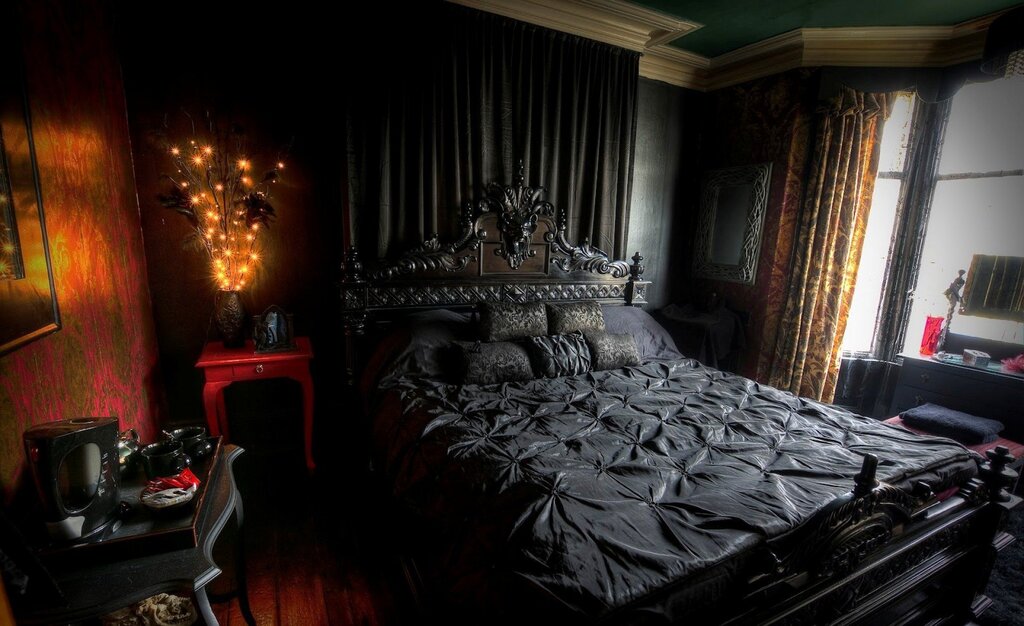 Gothic style in the apartment interior