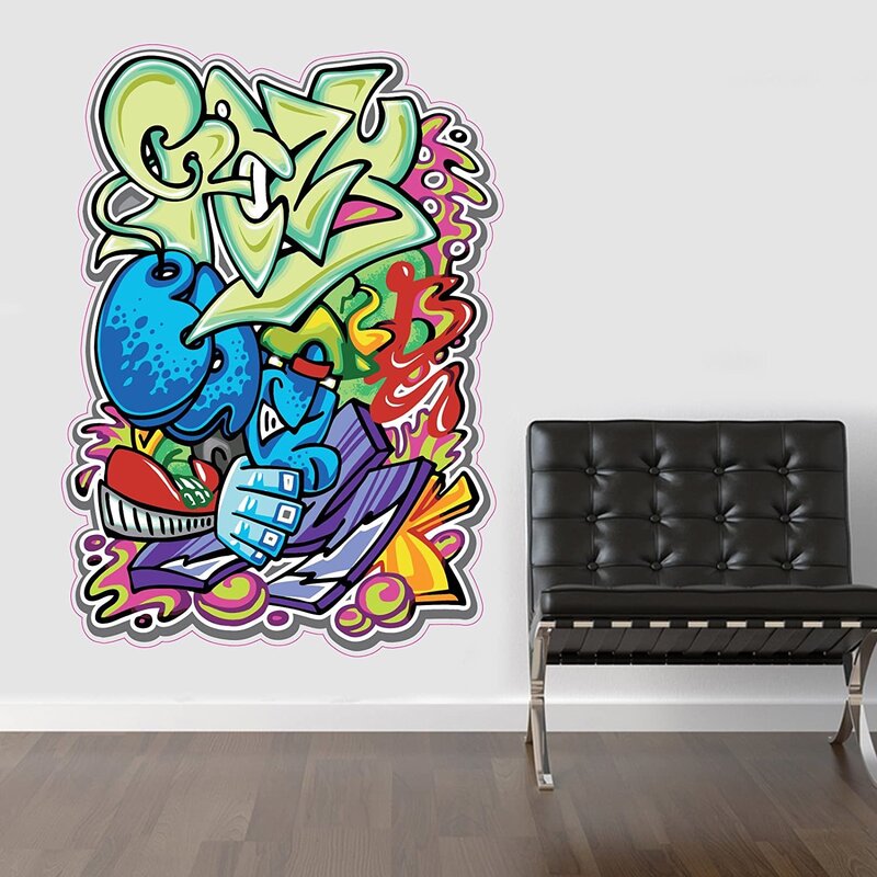 Graffiti wall stickers