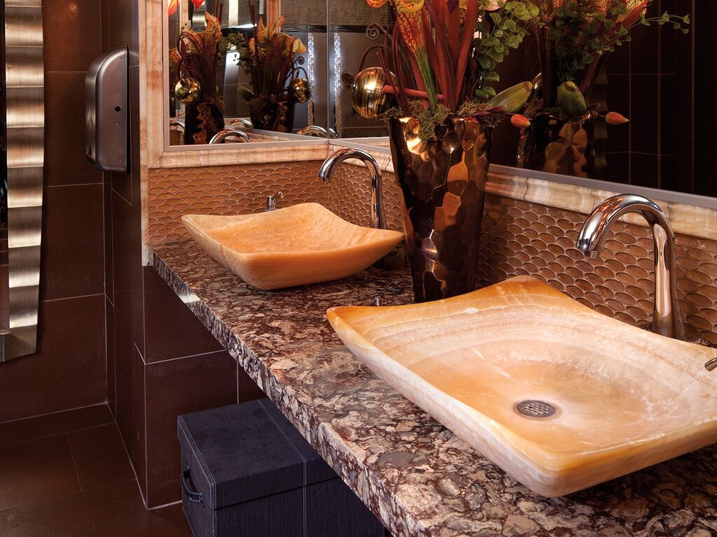 Granite sink for the bathroom