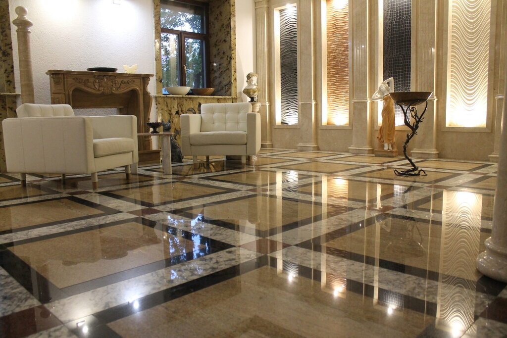 Granite floor