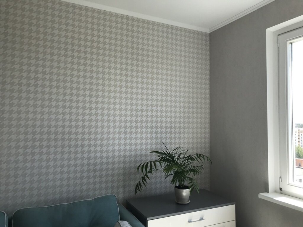 Houndstooth in the interior