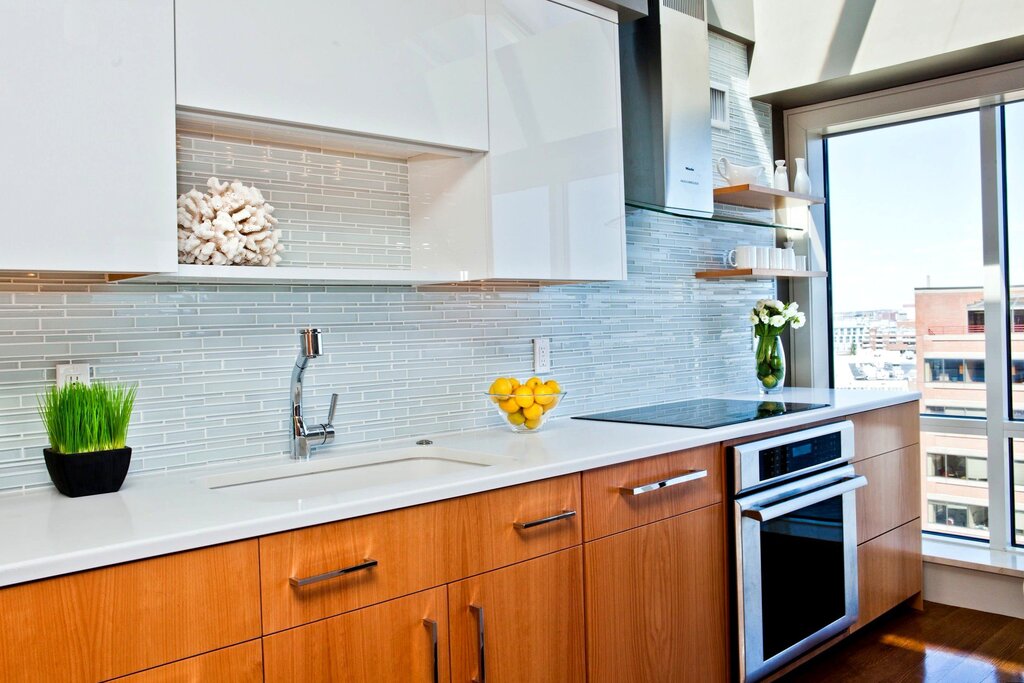 Ideas for a kitchen backsplash 14 фото