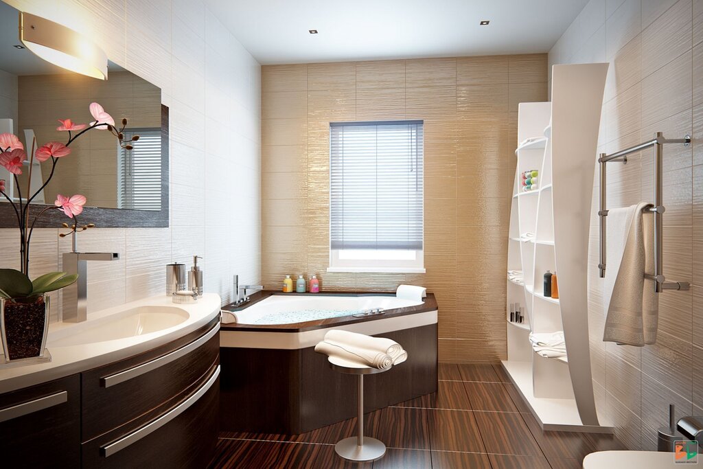 Bathroom ideas in a private house