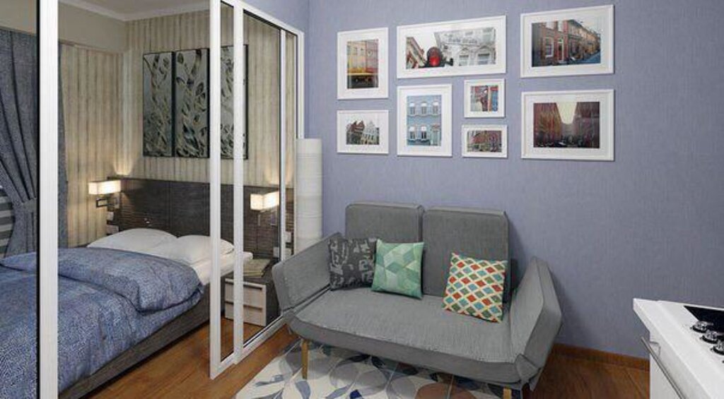 Ideas for zoning a one-room apartment