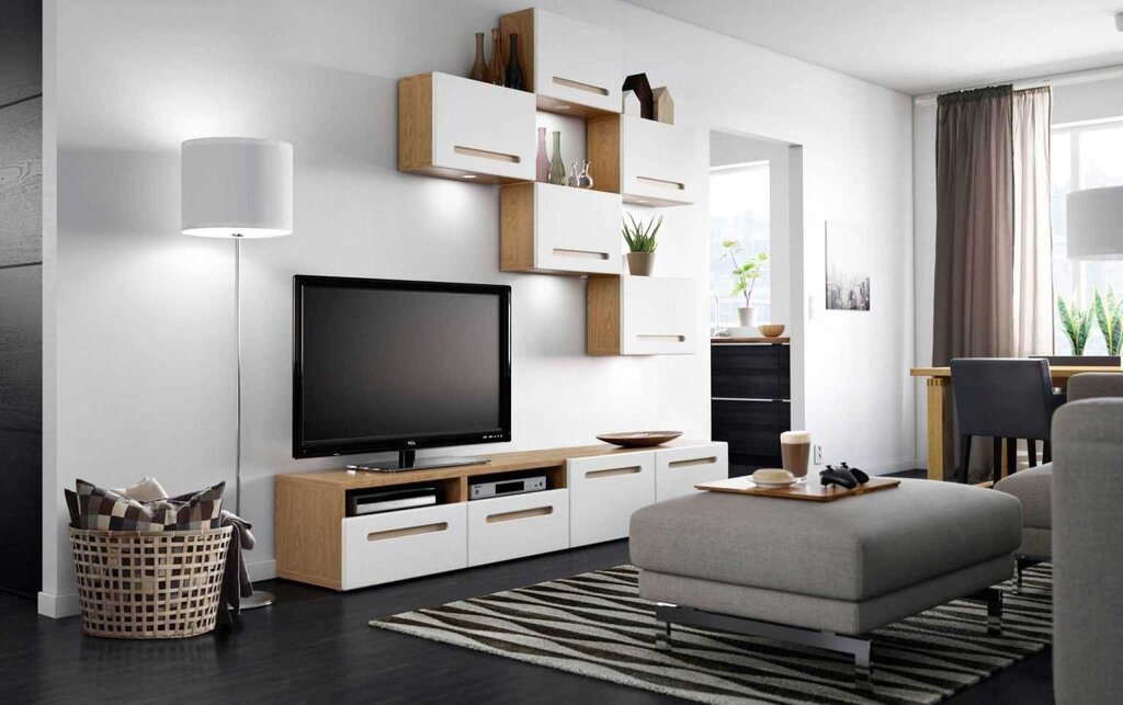 Ikea modular furniture for the living room