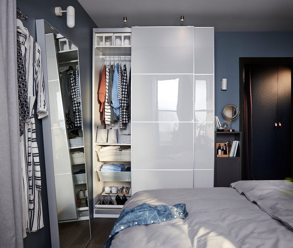 Ikea built-in sliding wardrobe