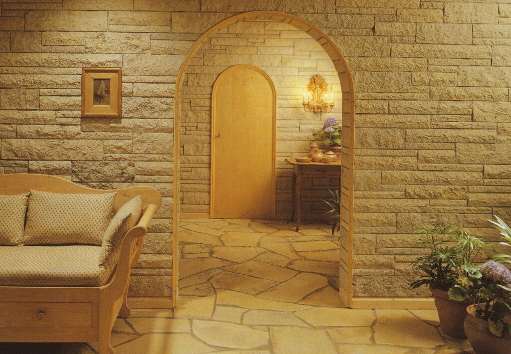 Imitation stone for interior decoration