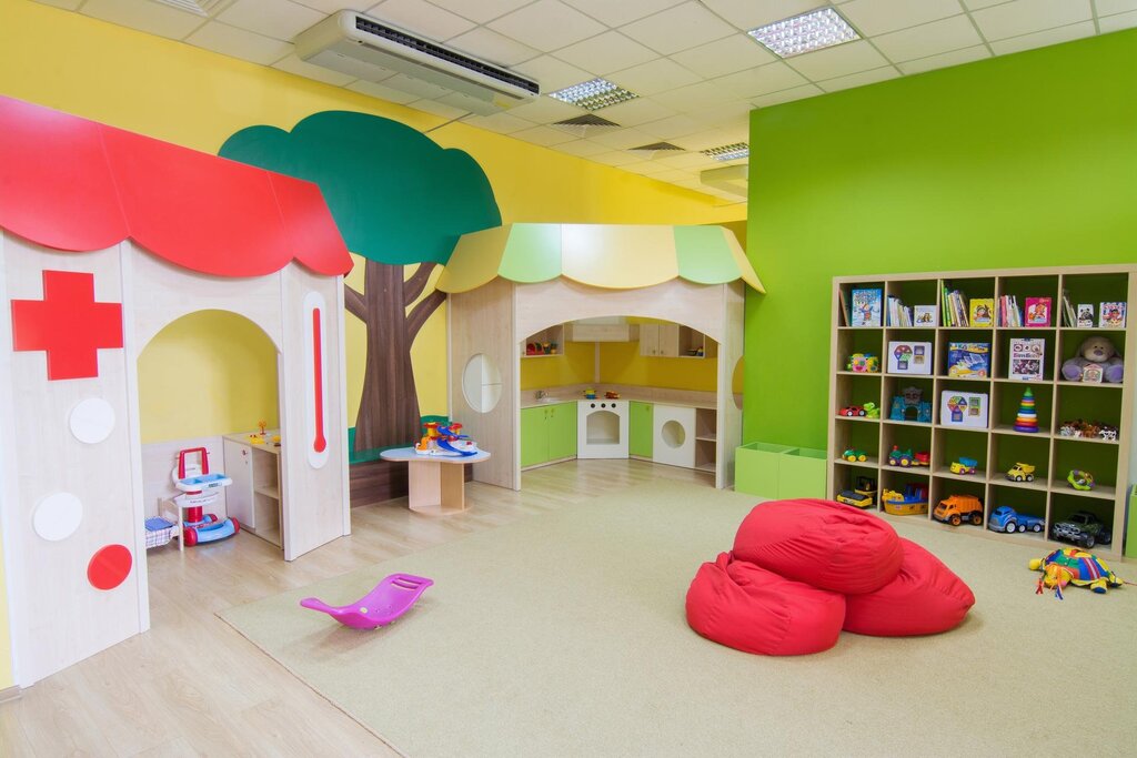 Interior of the children's club