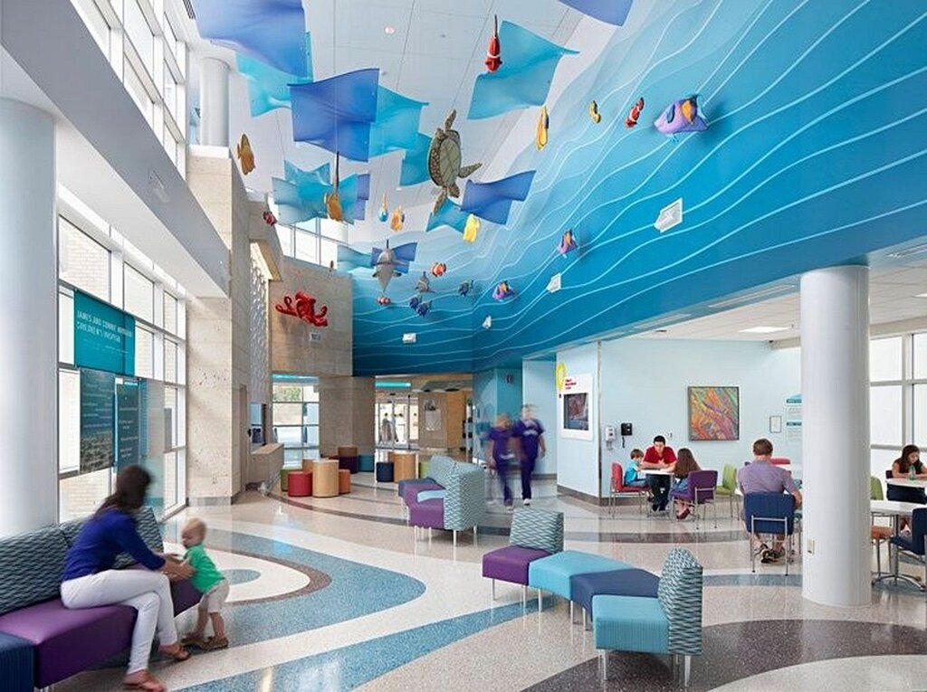 Children's clinic interior