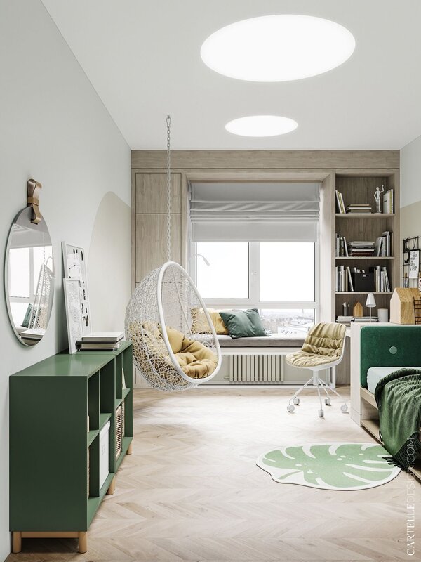 Children's room interior in a modern style