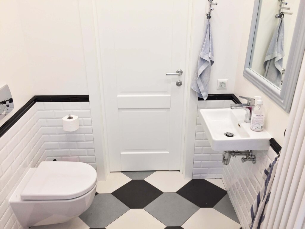 Guest toilet interior