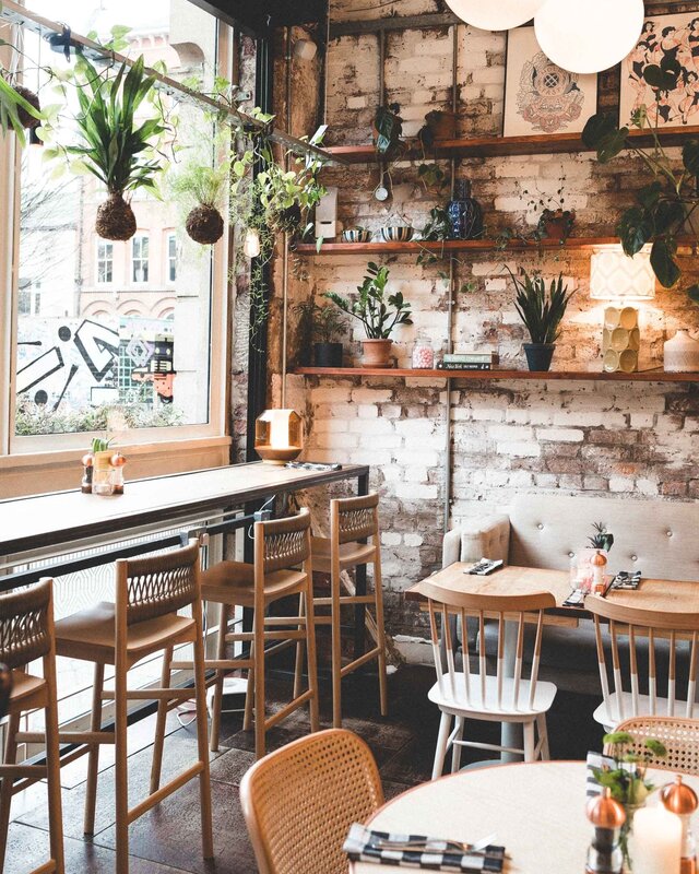 Coffee shop interior