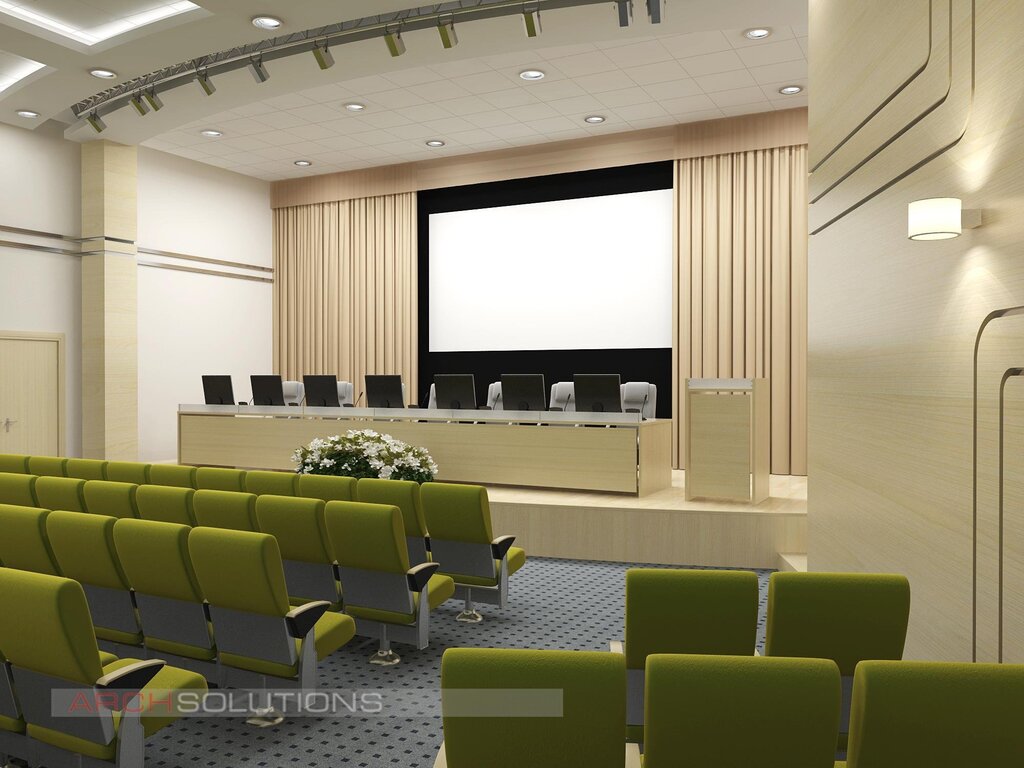 Conference room interior