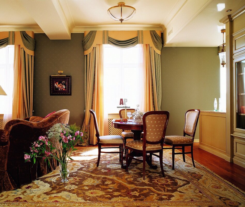 The interior of a Stalin-era apartment