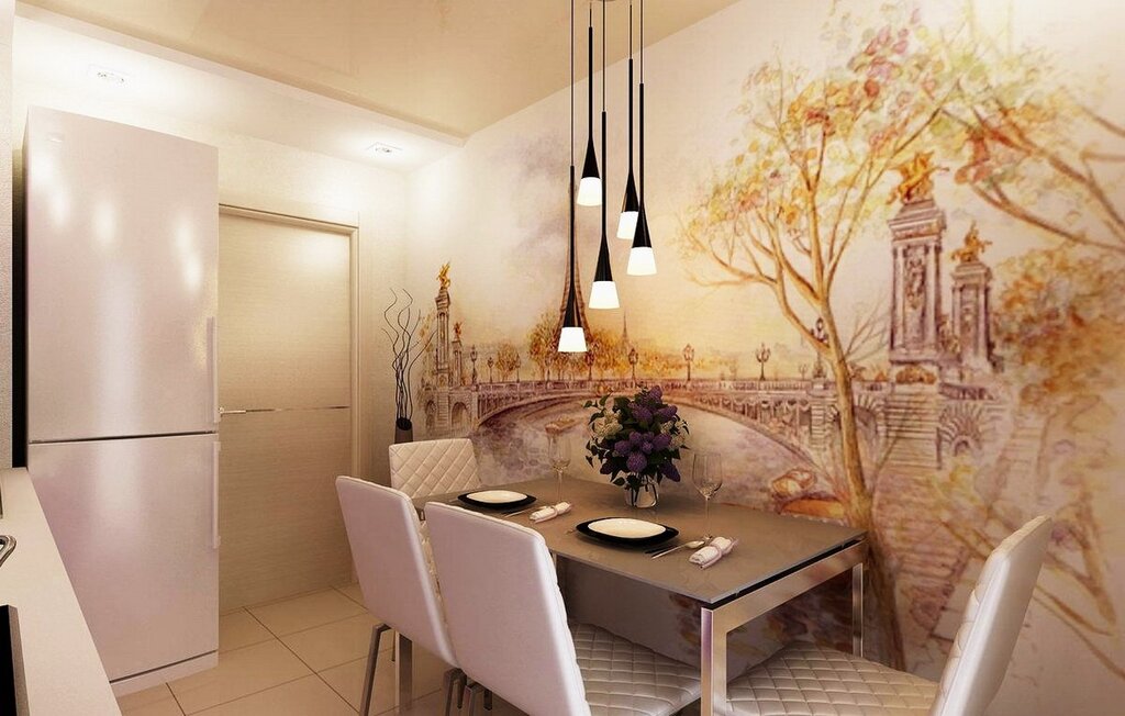 Kitchen wall interior