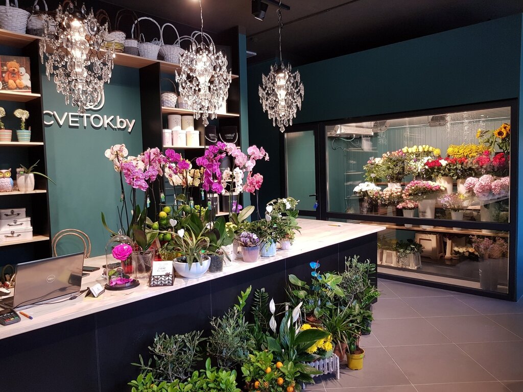 Flower shop interior