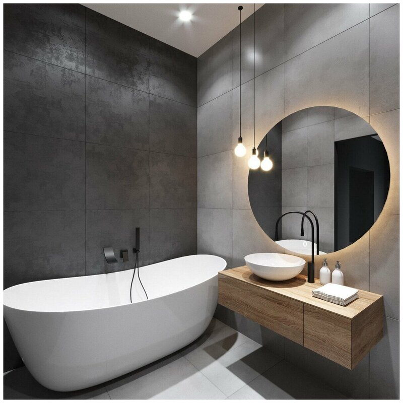 Bathroom interior in a contemporary style