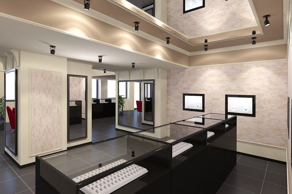 Jewelry store interior