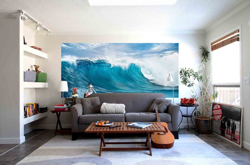 Interior painting of the sea